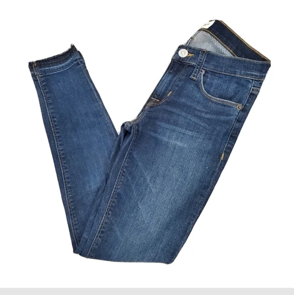 Hudson Krista Crop Skinny Jeans Release Hem - Picture 2 of 8